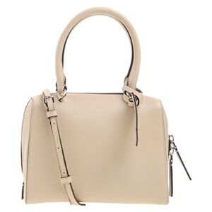 Marni top handle and cross body purse / bag in Beige.